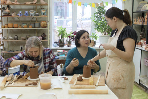 Курсы повышения квалификации по программе «Профориентационные возможности занятий художественной керамикой» 2